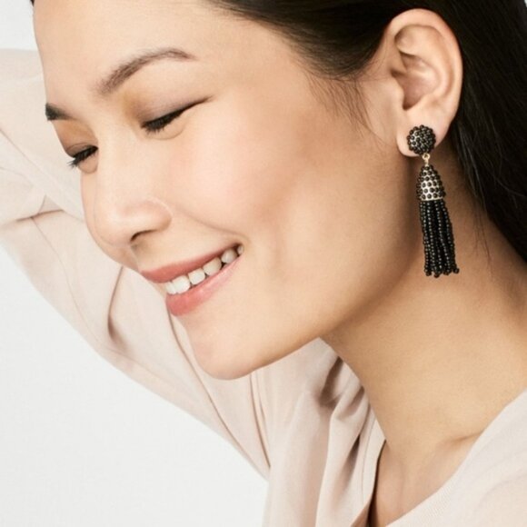 BaubleBar Mini Piñata Tassel Drop Earrings in Blue - Picture 3 of 3